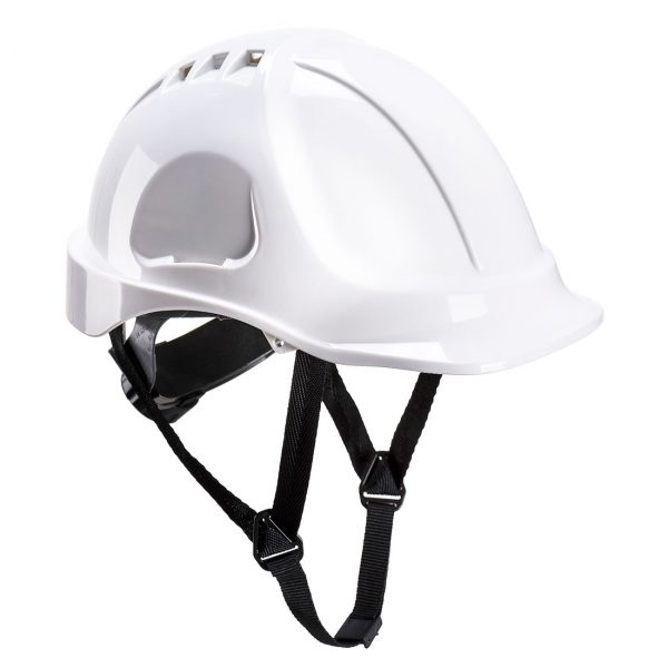The PS 55 WHR Saftey Helmet in White from Beacon Safety Ltd