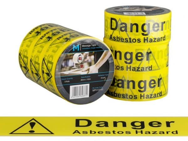 This is Daner Asbestos Tape Bundle sold by Beacon Safety Ltd