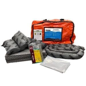 50L SpillTech® Universal Spill Kit in a compact, waterproof carry bag, designed for rapid response to a wide range of liquid spills.