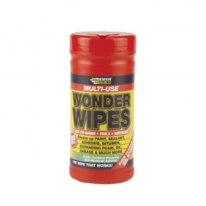 Wonder Wipes Tub from Beacon Safety Ltd, ideal for cleaning wet paint, sealant, adhesives, and more on hands, tools, and surfaces in New Zealand.