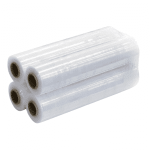 Beacon Clear Wrap stretch film, available in 17-micron and 23-micron thicknesses, ideal for industrial packaging and pallet stability in New Zealand